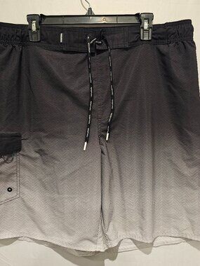 Rokka&Rolla Men's 9" Quick Dry Board Shorts Swim Trunks Beach Size XL